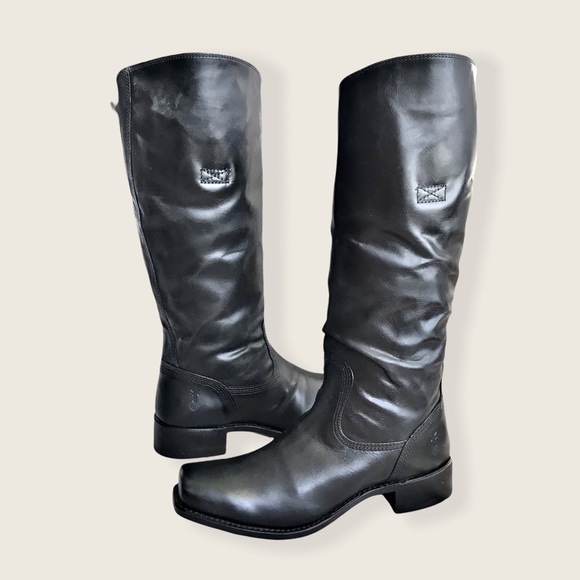 Frye 150th Anniversary Cavalry 12L Black Leather Casual Vintage Tall WesternBoot - Picture 15 of 15